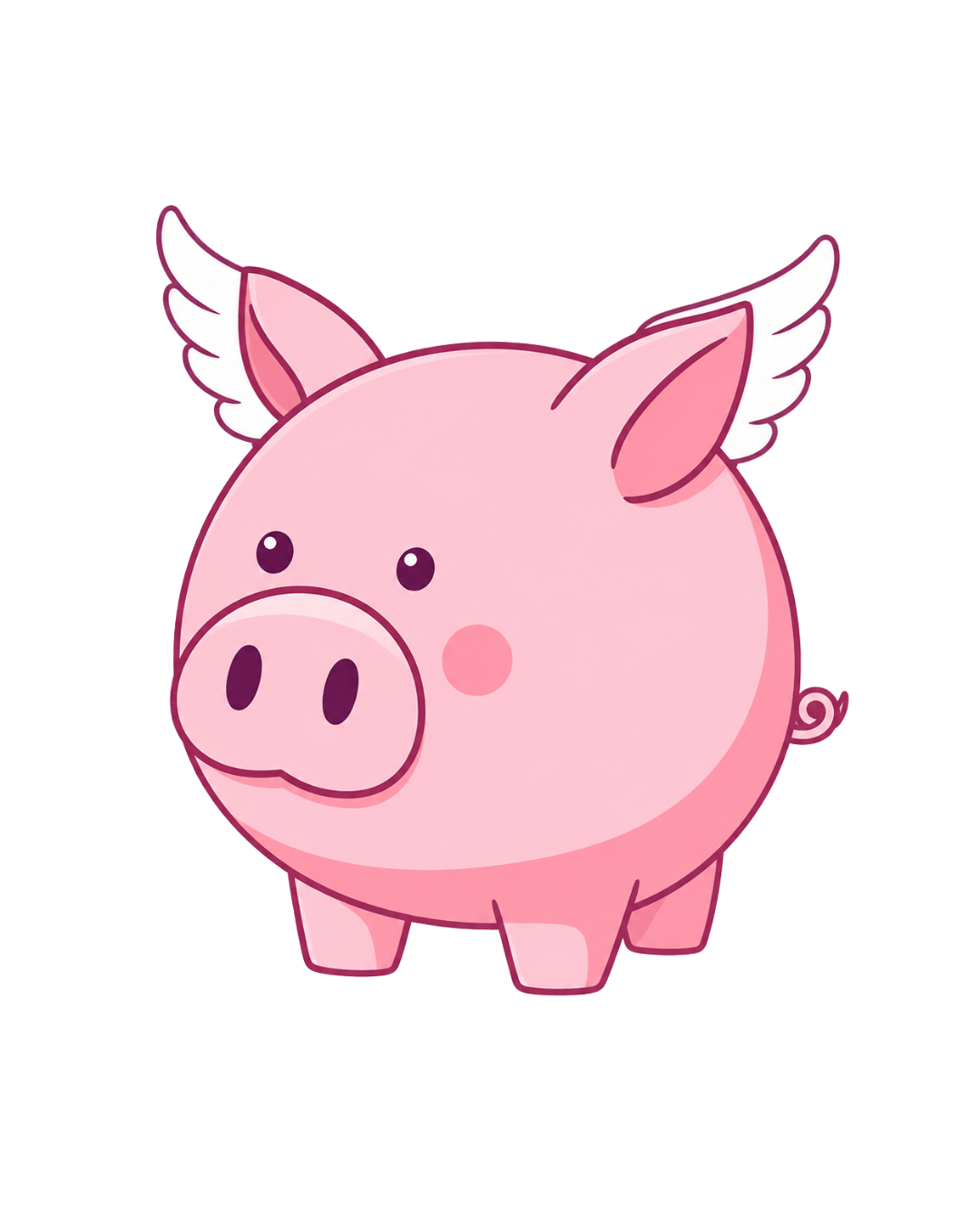 Cartoon pig